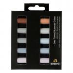 Royal Talens Rembrandt Soft Pastels - Set Of 10 - Grey Tones [31821004]